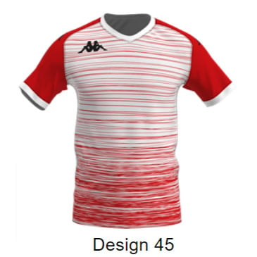 Kappa Sublimated Rugby Shirt (Designs 37-48)