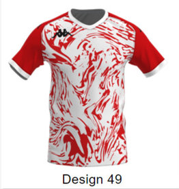 Kappa Sublimated Rugby Shirt (Designs 49-50)