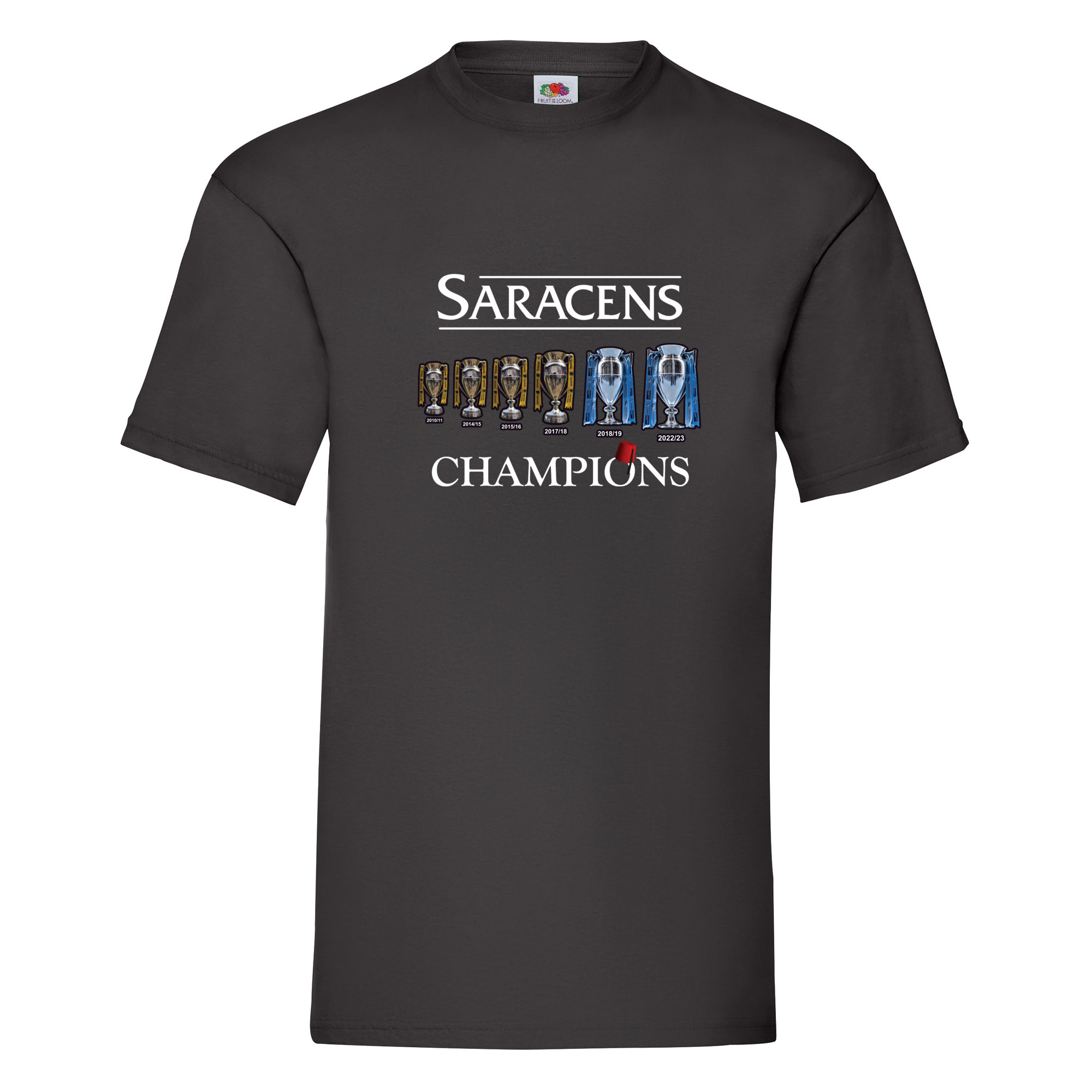 Saracens Champions 2023 Adults T Shirt