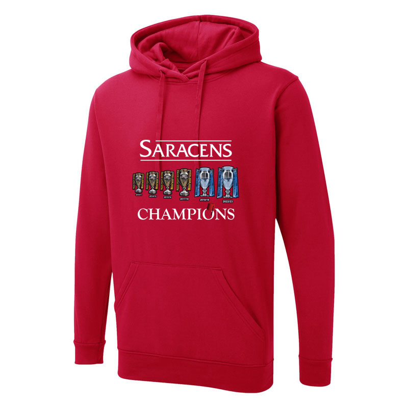 Saracens Champions 2023 Adults Hoodie