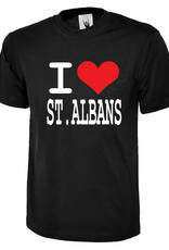 Adults I Love St Albans T Shirt