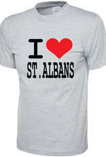 Adults I Love St Albans T Shirt