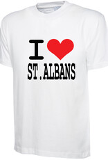 Adults I Love St Albans T Shirt