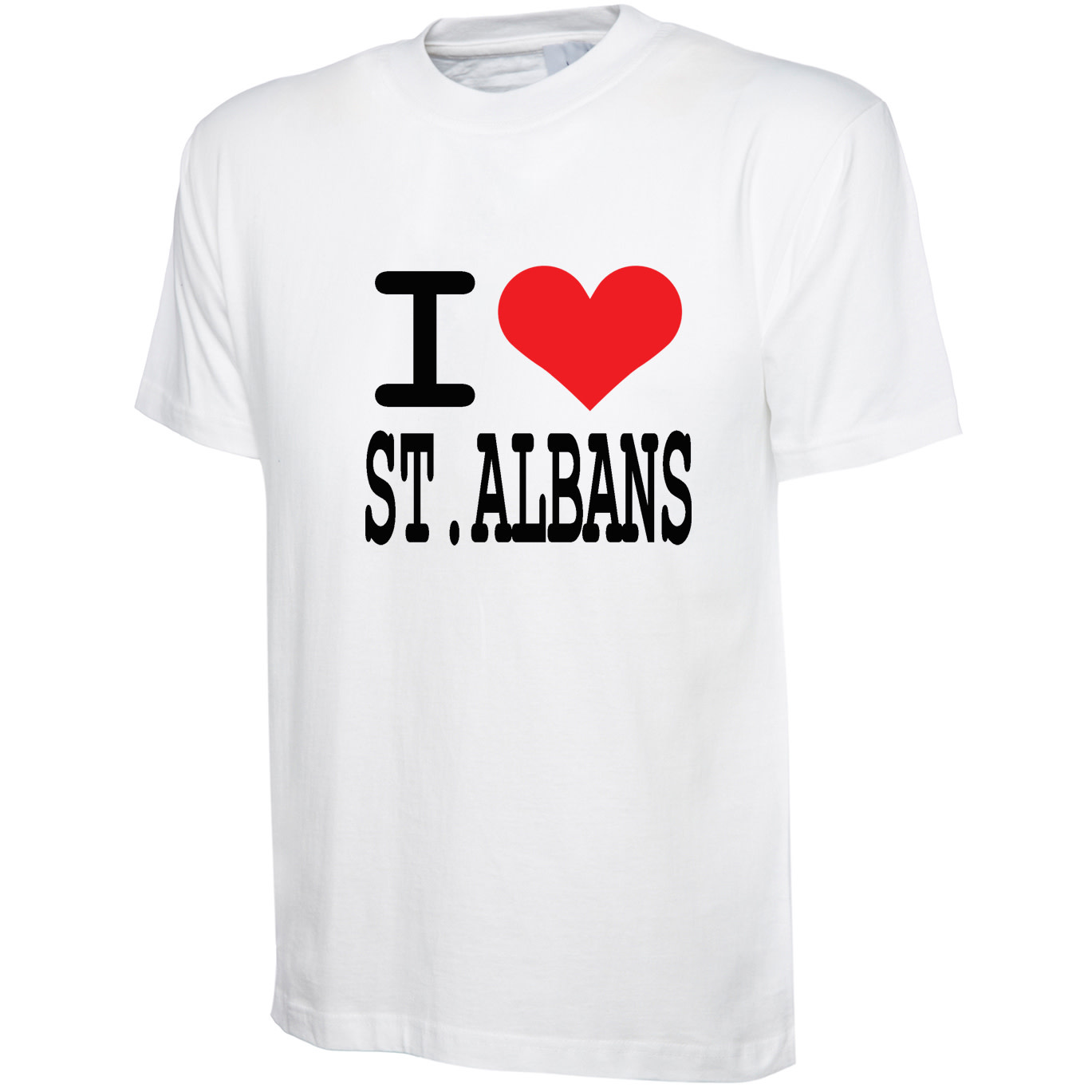 Adults I Love St Albans T Shirt