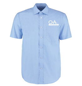 OA Mens Smart Shirt S/S Light Blue