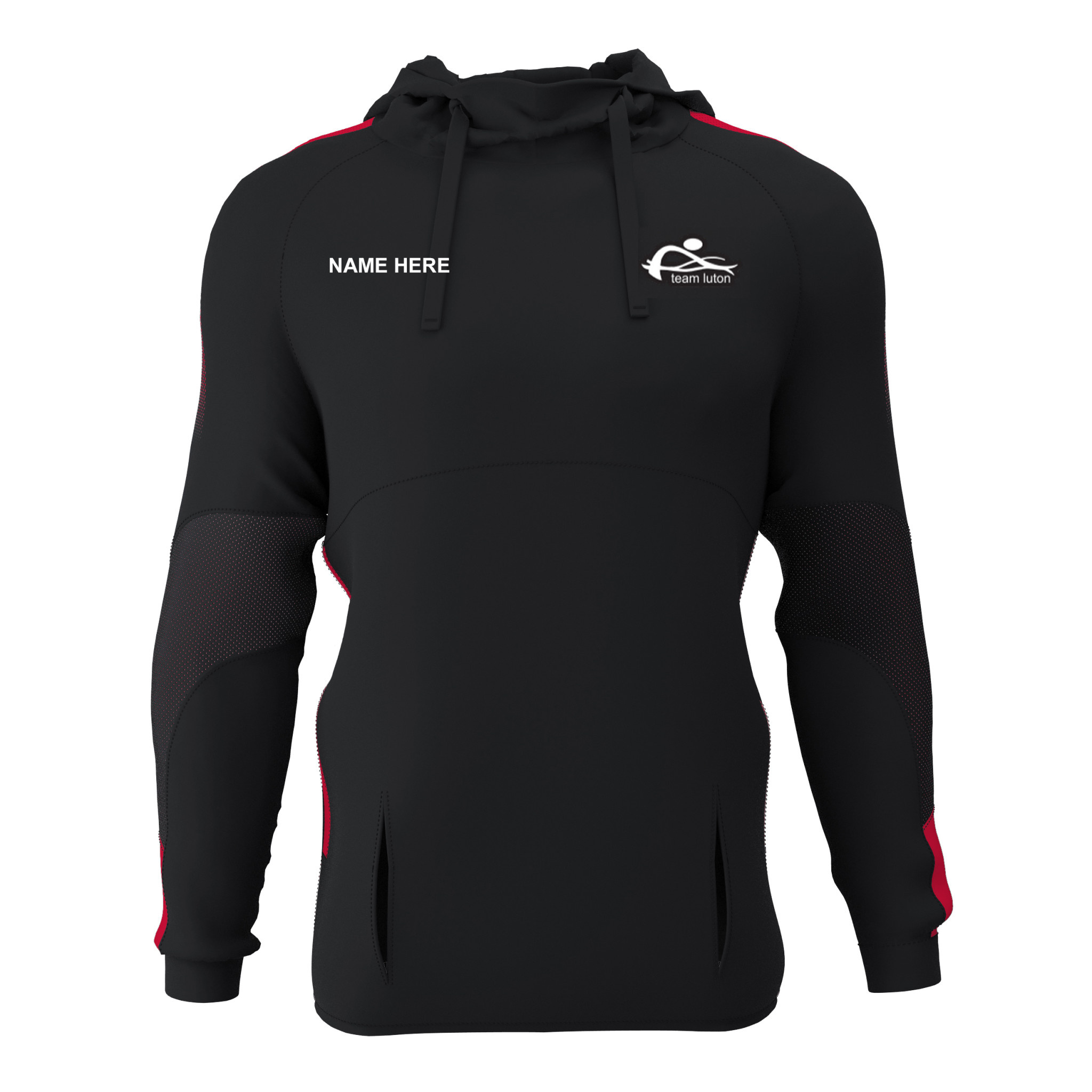 Team Luton Adults Edge Pro Tech  Hoody