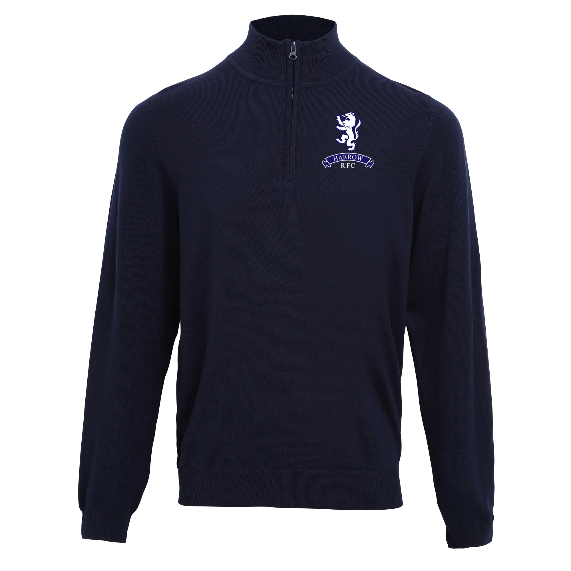 Harrow Mens Knitted 1/4 Zip Sweater