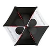 TaylorMade TaylorMade 68" Double Canopy Golf Tour Umbrella - Black White