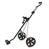 FastFold Basic Aluminium 2-wheel Golf trolley - Black