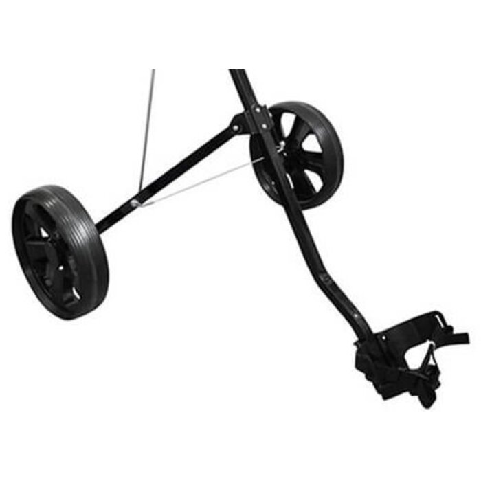 FastFold FastFold Basic Aluminium 2-wiels Golftrolley - Zwart