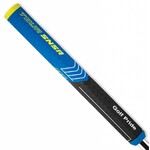 GolfPride Tour SNSR Straight Putter Grip 104cc - Black Blue Yellow
