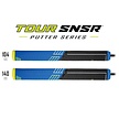 GolfPride Tour SNSR Straight Putter Grip 104cc - Black Blue Yellow