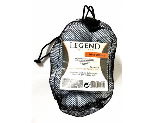 Legend Legend Distance Golf Balls - White - 12-Pack