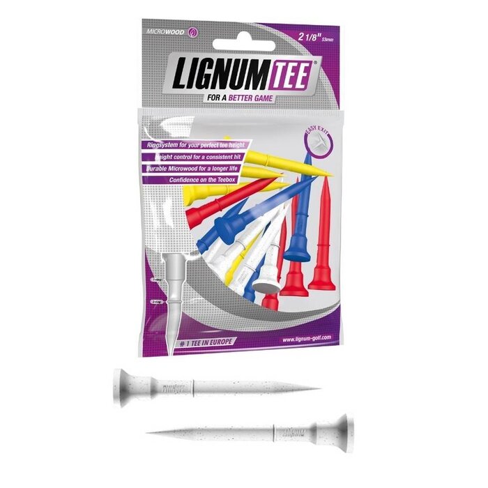 Lignum Lignum Tees 53 mm (16 stuks) - Mix