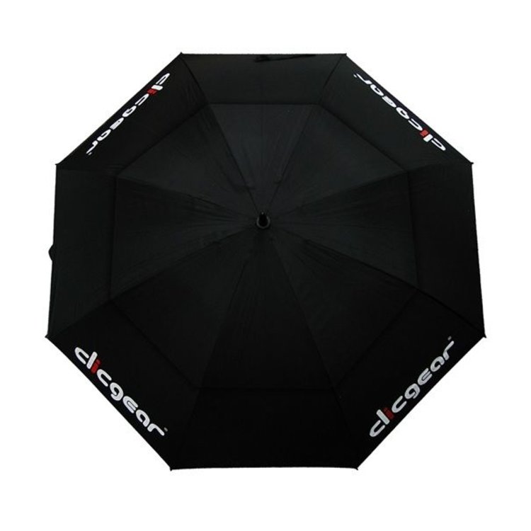 Clicgear 68 inch Double Canopy Golf umbrella Black GolfDriver
