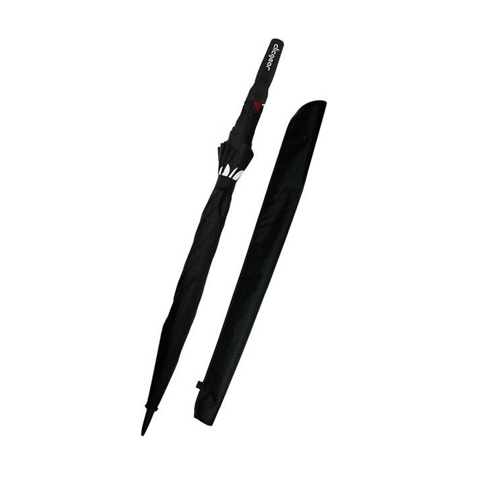 Clicgear Clicgear 68 inch Double Canopy Golfparaplu - Zwart