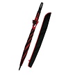 Clicgear Clicgear 68 inch Double Canopy Golfparaplu - Rood Zwart
