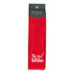 Nova Golf Nova Golf 'The Golffather' Golfhandtuch - Rot Weiß