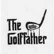 Nova Golf Nova Golf 'The Golffather' Golf Towel - White Black
