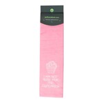Nova Golf 'I Am Not Here For The Cupcakes' Golfhanddoek - Roze Wit