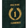 Nova Golf Nova Golf 'Hole In One Club Member' Serviette de golf - Vert