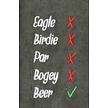 Nova Golf Nova Golf 'Eagle Birdie Beer' Golfhandtuch - Grau