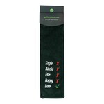 Nova Golf 'Eagle Birdie Beer' Toalla de golf - Verde