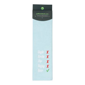 Nova Golf Nova Golf 'Eagle Birdie Bear' Golf Towel - Light Blue Nova Golf Nova Golf 'Eagle Birdie Bear' Golf Towel - Light Blue