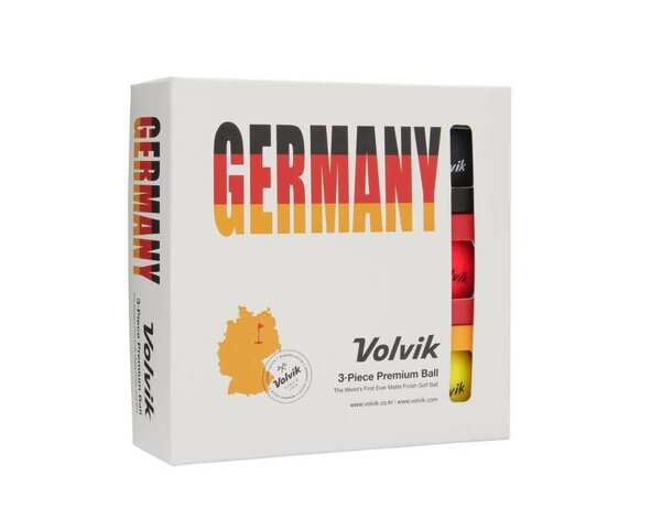 Volvik Volvik Vivid Golfbälle Country Pack DE - 9 Stück