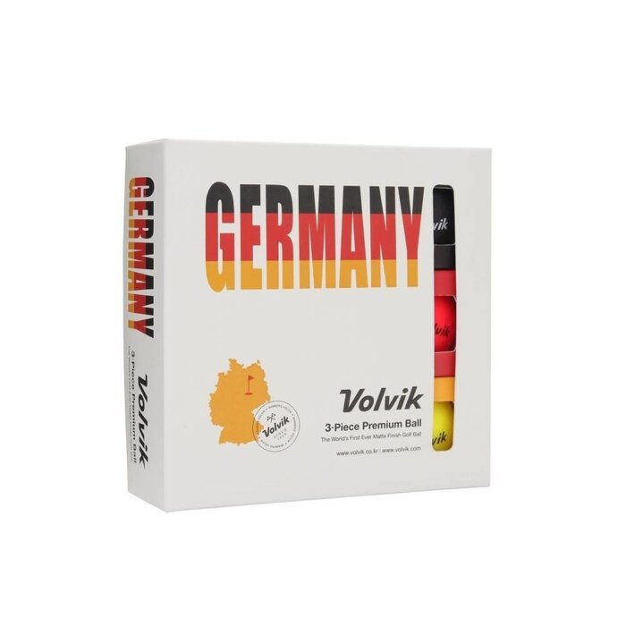 Volvik Volvik Vivid Golfballen Country Pack DE - 9 Stuks