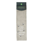 Nova Golf 'It Takes A Lot Of Balls' Golfhanddoek - Grijs Wit