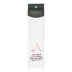 Nova Golf 'A Bad Day of Golf' Golfhanddoek - Wit Zwart Rood