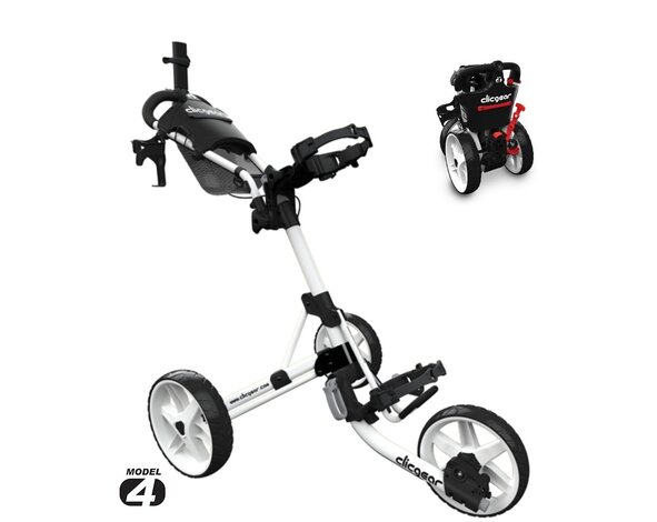 Clicgear Clicgear 4.0 Golf Trolley - White