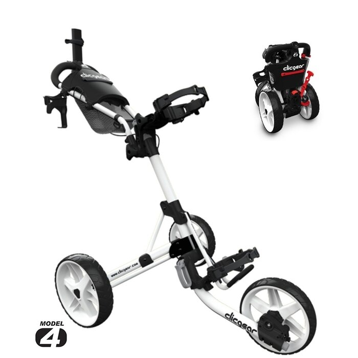 Clicgear Clicgear 4.0 Golftrolley - Wit