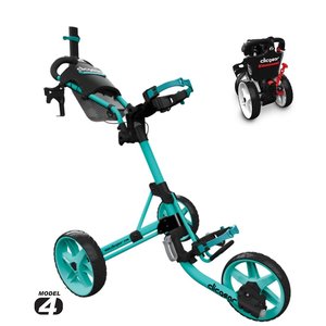 Clicgear Clicgear 4.0 Golftrolley - Turquoise Clicgear Clicgear 4.0 Golftrolley - Turquoise