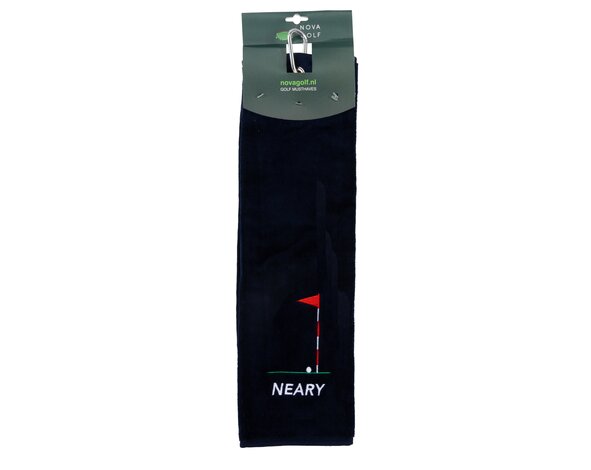 Nova Golf Nova Golf 'Neary' Golf Towel - Dark Blue