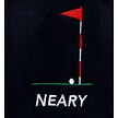 Nova Golf Nova Golf 'Neary' Golfhanddoek - Donkerblauw
