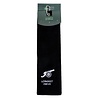 Nova Golf 'Longest Drive' Golf Towel - Black White