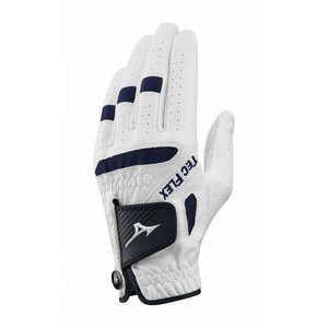 Mizuno Mizuno TecFlex All Weather Dames Golfhandschoen (Voor Rechtshandige Golfers) - Wit Mizuno Mizuno TecFlex All Weather Dames Golfhandschoen (Voor Rechtshandige Golfers) - Wit