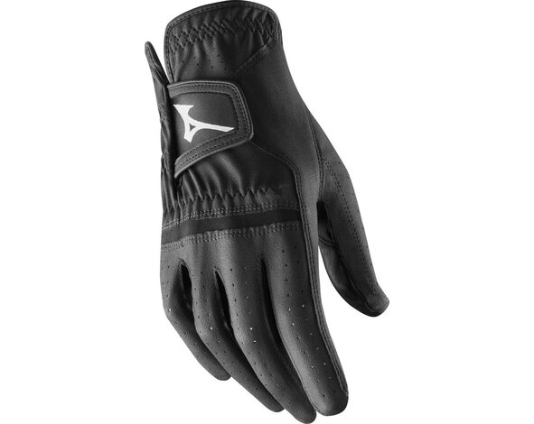 Mizuno Mizuno Comp Heren Golfhandschoen - Zwart (Voor Rechtshandige Golfer)