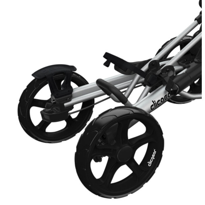 Clicgear Clicgear 8.0+ Golftrolley - Zilver Zwart