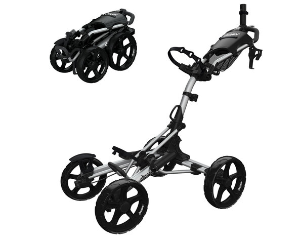 Clicgear Clicgear 8.0+ Golftrolley - Silber Schwarz