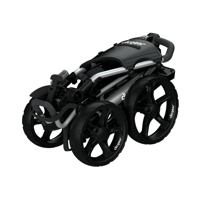 Clicgear Clicgear 8.0+ Golftrolley - Silber Schwarz