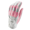 Mizuno Stretch Ladies Golf Glove - White Pink (For Right-Handed Golfers)