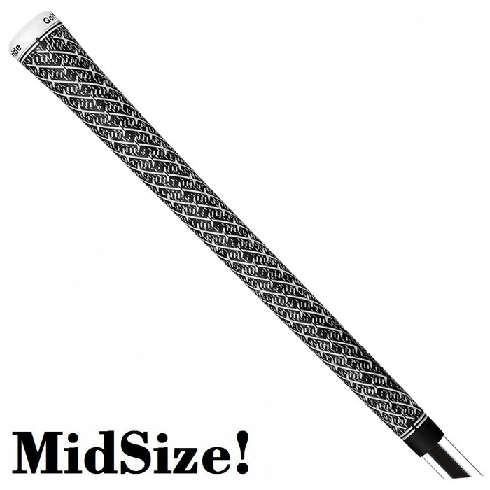 GolfPride GolfPride Z-Grip MIDSIZE Grip - Schwarz Weiß