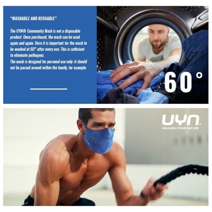 UYN UYN Community Mask Washable Mouth Mask - White