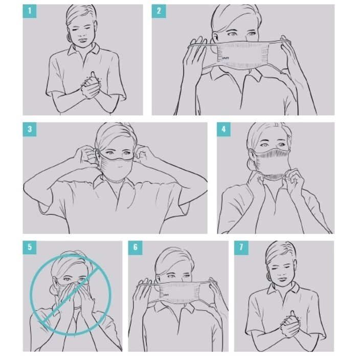 UYN UYN Community Mask Uitwasbaar Mondmasker - Camouflage