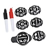 Legend Golf Ball Marking System With 2 Markers