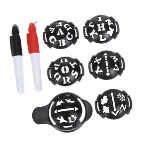 Legend Legend Golf Ball Marking System With 2 Markers Legend Legend Golf Ball Marking System With 2 Markers