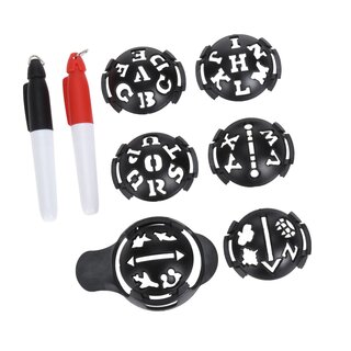 Legend Golf Ball Marking System With 2 Markers